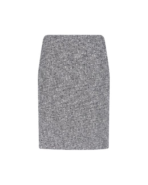 Gucci Gray Midi Skirt