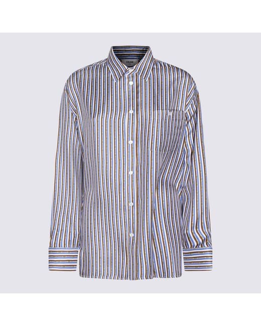 Céline Blue Shirts _Si