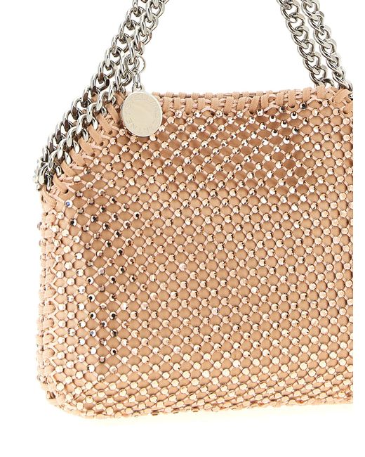 Stella McCartney Natural 'Falabella Nano' Crossbody Bag