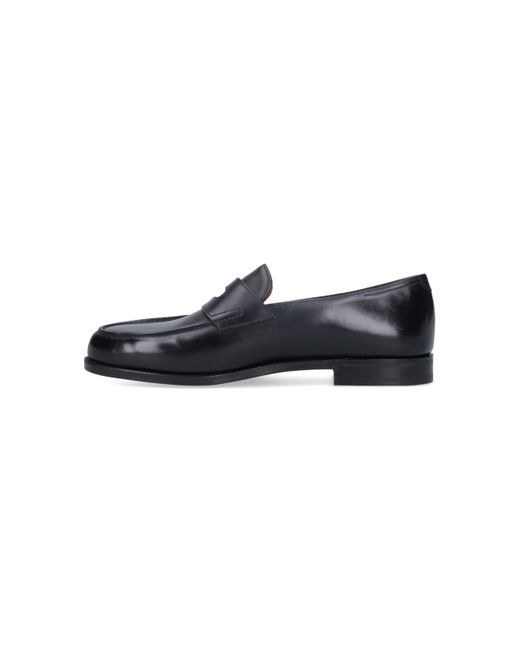 John Lobb Black Lopez" Loafers for men