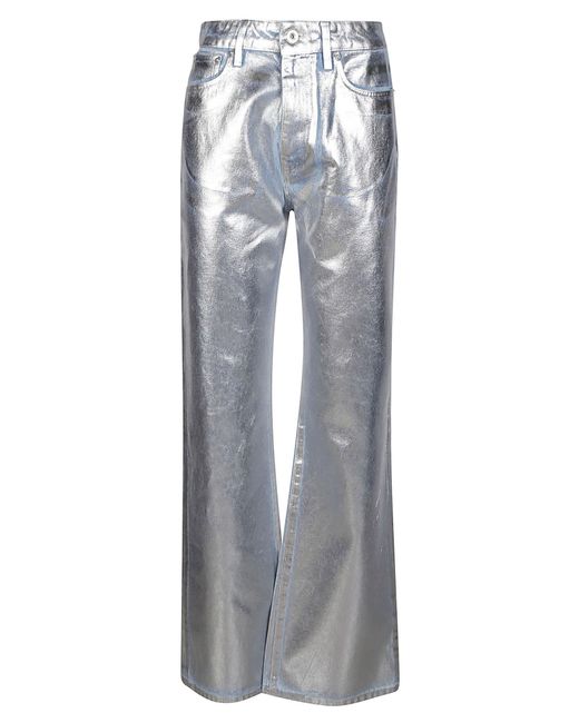 Rabanne Gray Metallic Pant