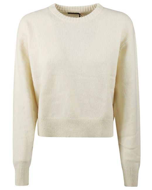 Polo Ralph Lauren Natural Wool-Cashmere Long-Sleeve Sweater