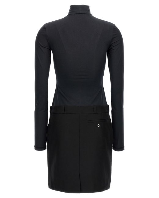 Coperni Black Hybrid' Dress
