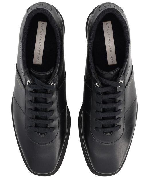 Stella McCartney Black Sneak Elyse Sneaker Polyurethane Trainers