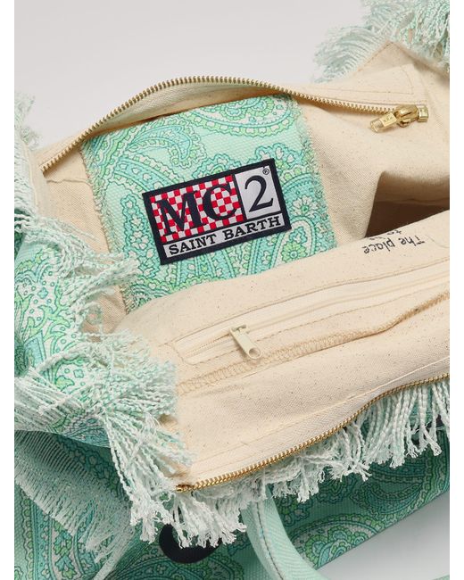 Mc2 Saint Barth Green Vanity Shoulder Bag