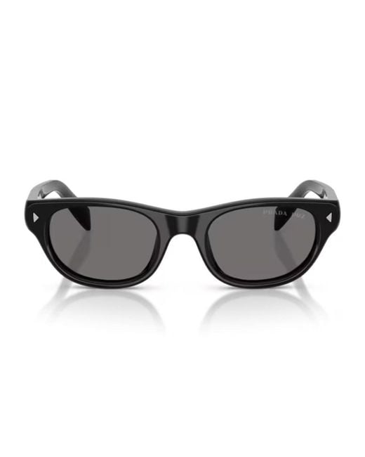 Prada Black Pr C08S Acetato Sunglasses