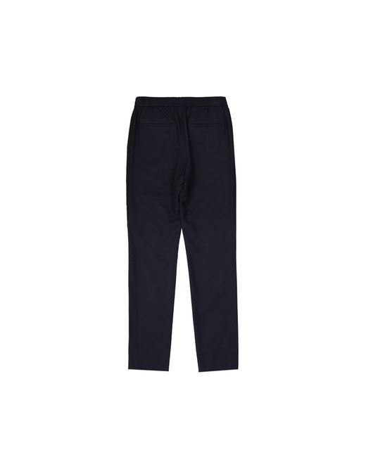 Givenchy Blue Striped Side Panel Wool Trousers for men