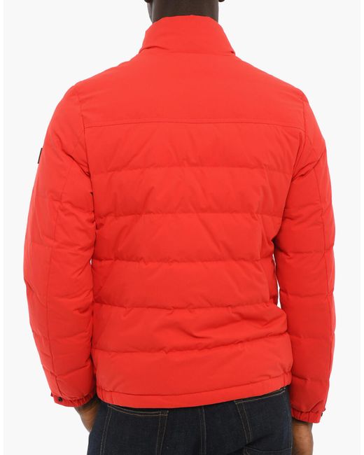 Woolrich Red Sierra Stag Down Jacket for men