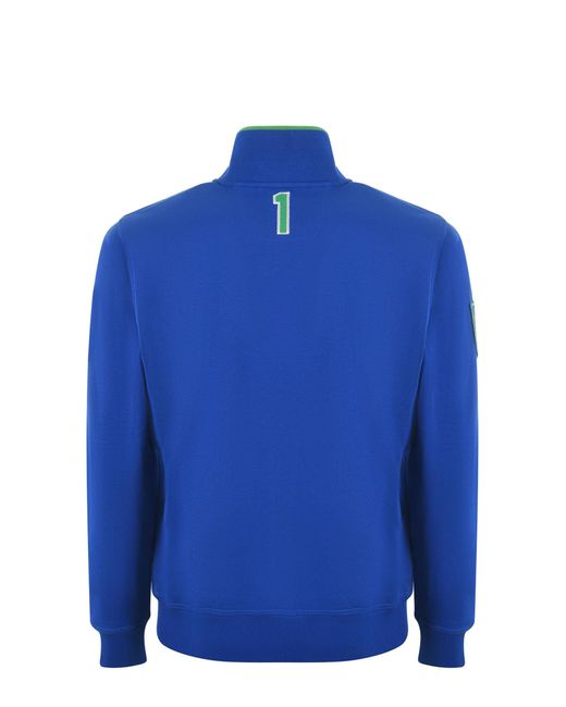 La Martina Blue Sweatshirt for men