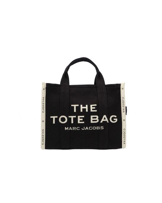 Marc Jacobs Black Satchel Bag Cotton Tote-Bags