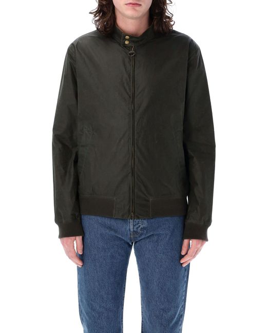 Barbour Black Royston Lightweight Casual Jacket for men