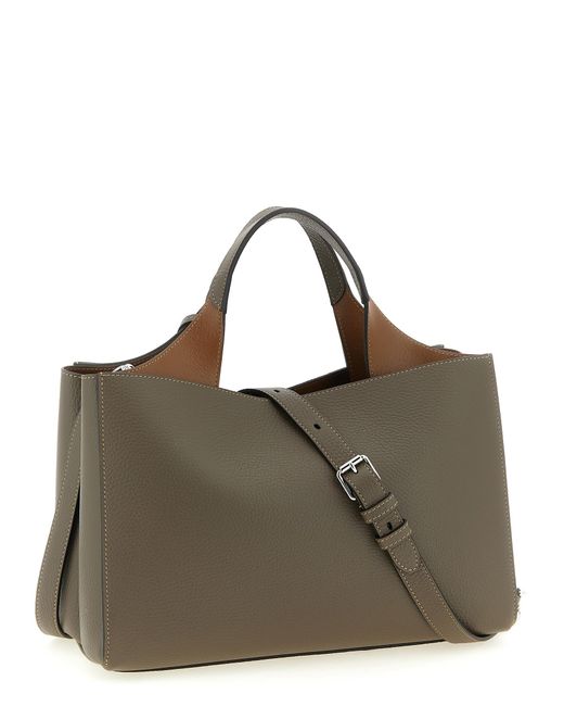 Tod's Brown Calfskin Handbag Bag