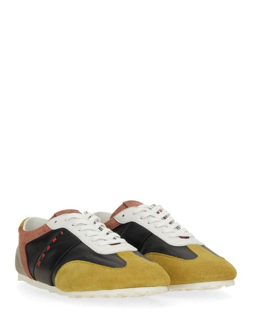 Marni Multicolor Leather Sneaker Trainers for men