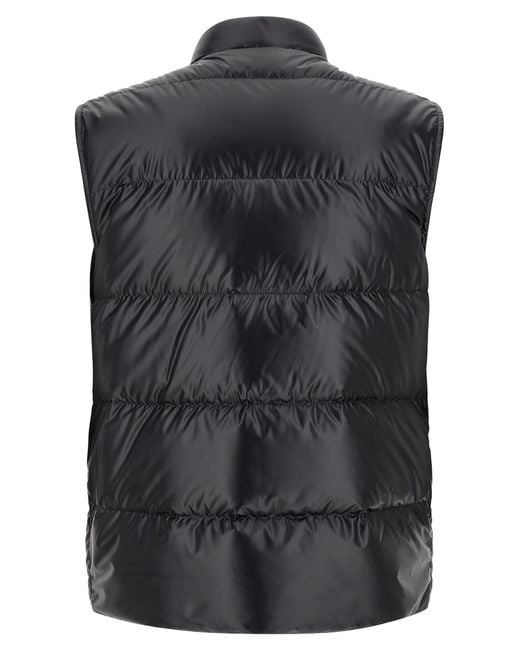 Moncler Black 'Restigo' Vest for men