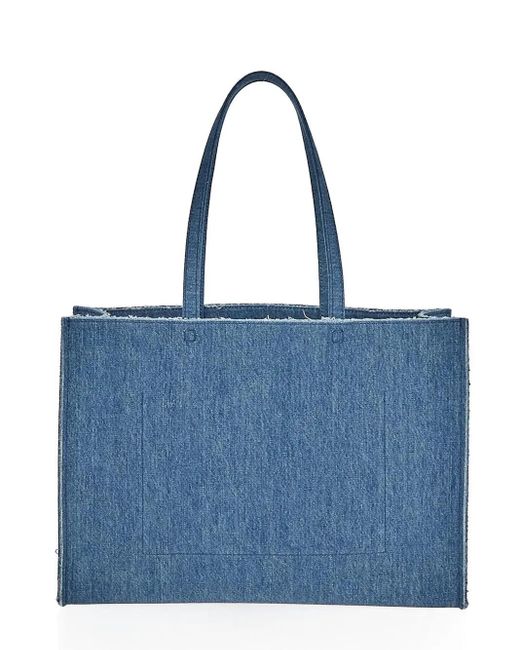 Givenchy Blue G-Tote Large Shopping Bag