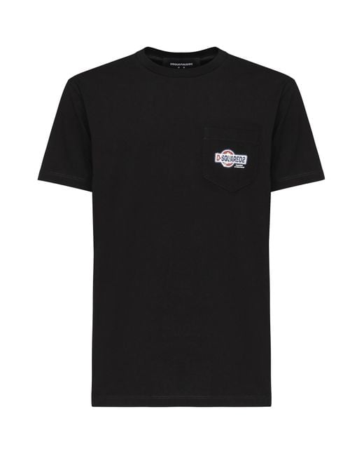 DSquared² Black Cool Fit T-Shirt for men
