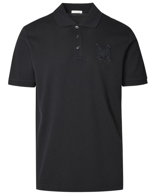 Moncler Black Polo Shirt for men