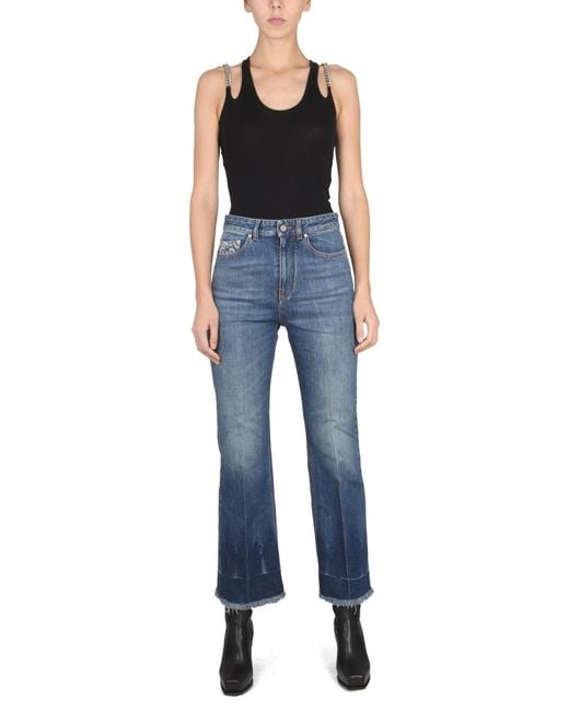 Stella McCartney Blue Denim Jeans Cotton