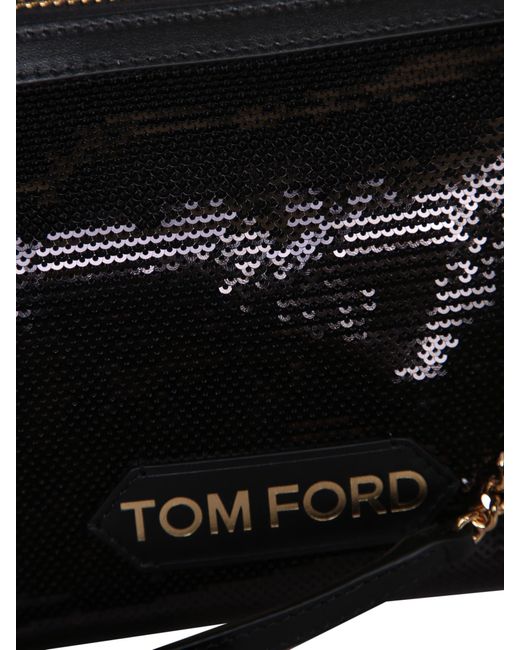 Tom Ford Black Sequin Bag