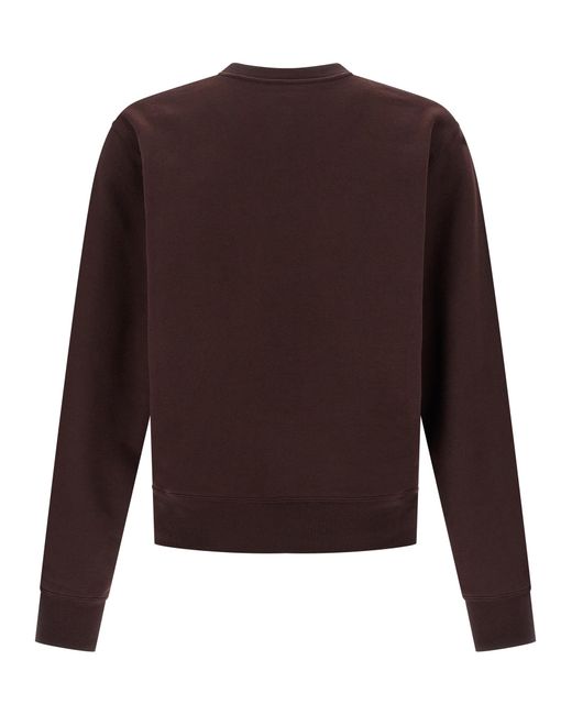 Saint Laurent Brown Cassandre Sweatshirt for men