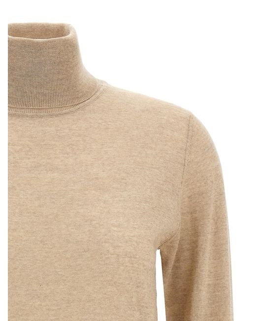 Golden Goose Deluxe Brand Natural 'Dilara' Turtleneck Sweater