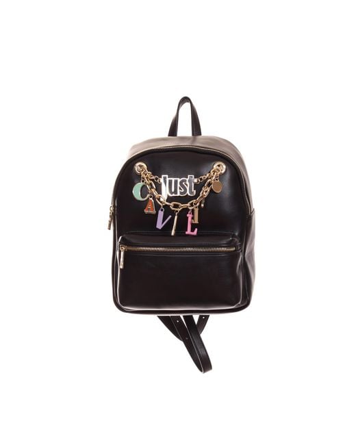 Just Cavalli Black Backpack