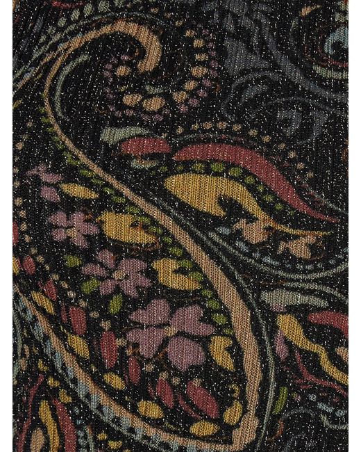 Etro White Maxi Dress Tech Fabric Acetate