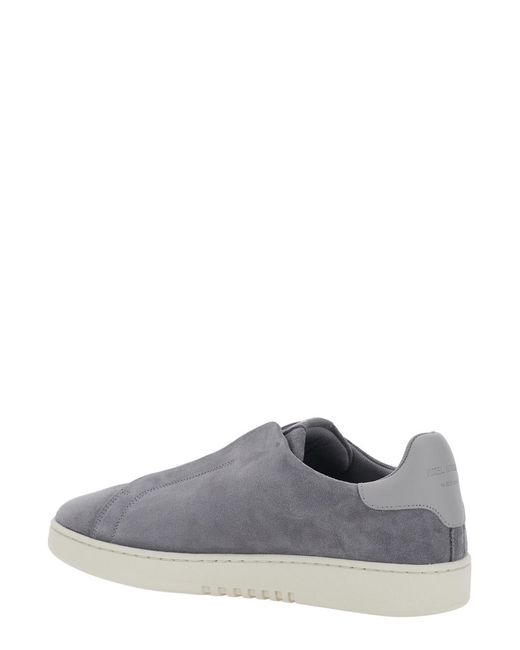 Axel Arigato Gray Sneakers Dice Suede Trainers for men