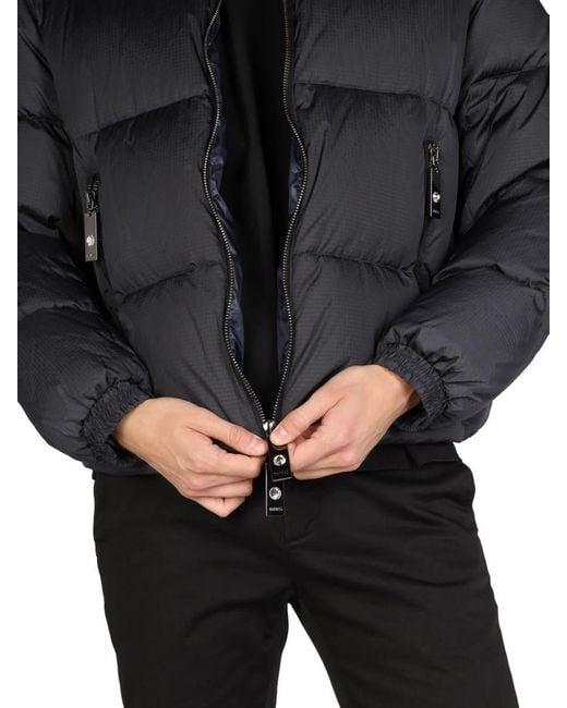 Tatras Black Tall Neck Down Jacket for men