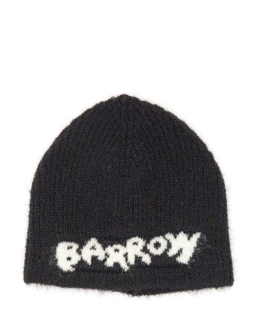 Barrow Black Beanie Hat for men