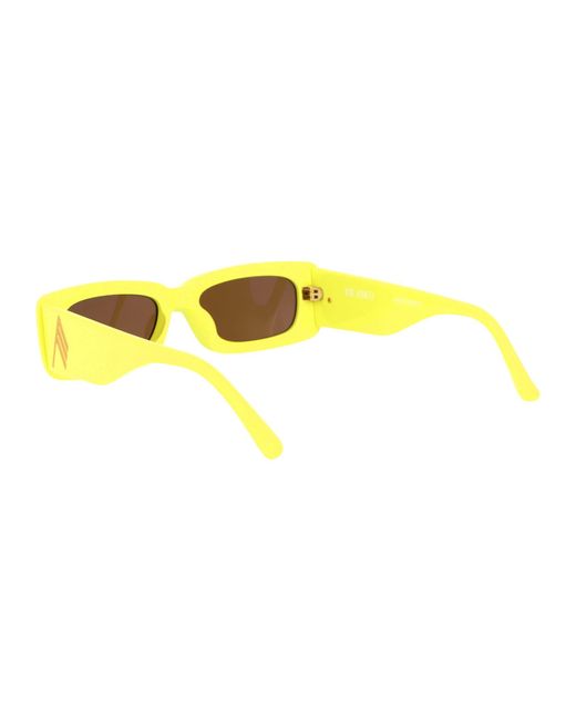 The Attico Yellow Sunglasses