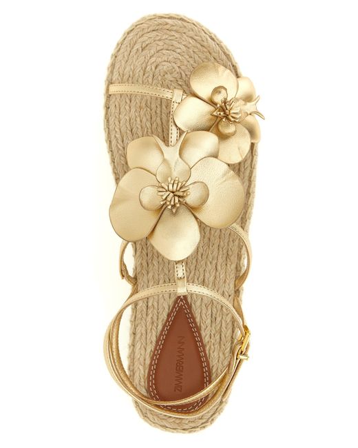 Zimmermann Natural Leather Sandals