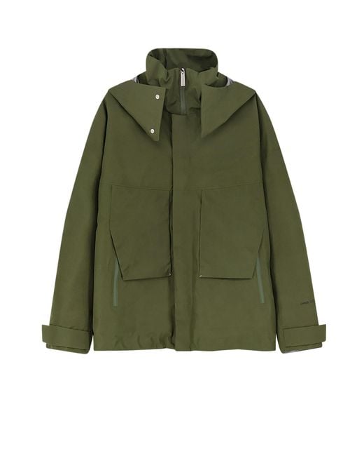 Laminar Green Jackets Poliestere for men