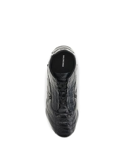 Balenciaga Black Sneakers City- Calf Leather (Bos Taurus) Trainers for men