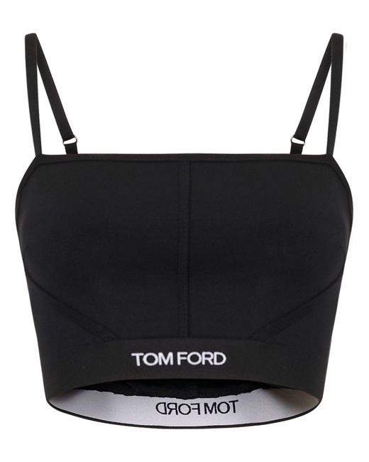 Tom Ford Black Icon Crop Top