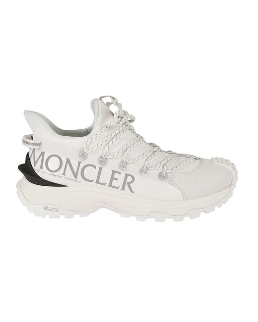Moncler White Trailgrip Lite2 Sneakers