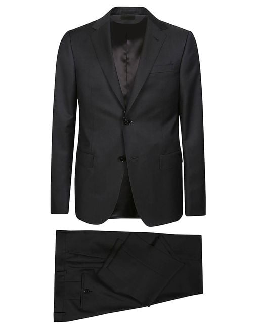 Zegna Black Lux Tailoring Suit for men