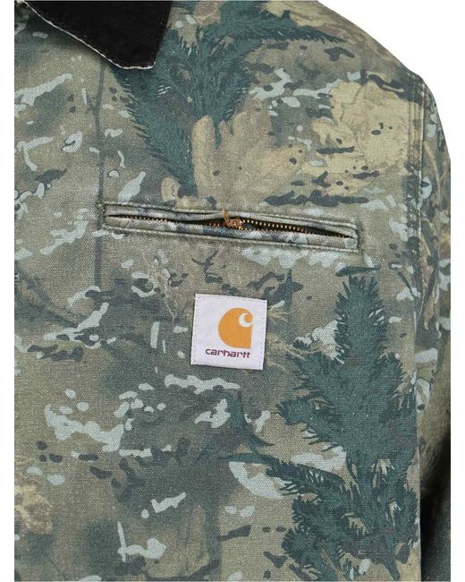 Carhartt Green Detroit Jacket for men