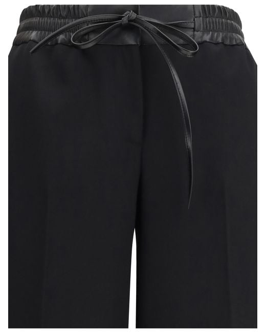 Alaïa Black Trousers Virgin Wool