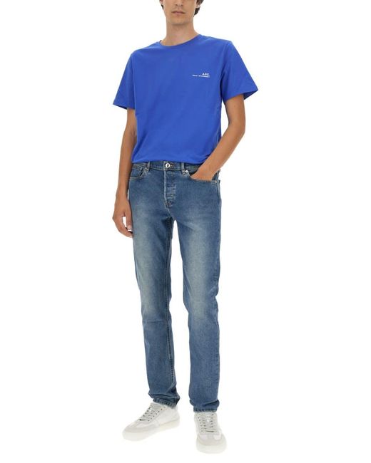A.P.C. Blue Petit New Standard Jeans Unisex