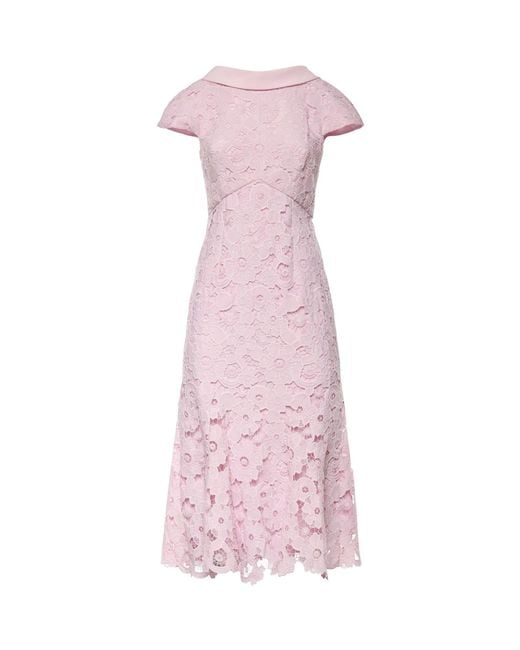 Self-Portrait Pink Dresses Polyester