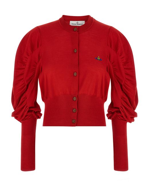 Vivienne Westwood Red Eli Cardigan