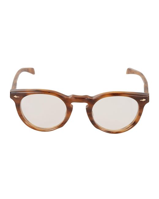 Jacques Marie Mage Brown Round Classic Frame
