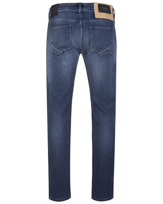 Incotex Slim Fit Jeans Blue Denim for Men | Lyst