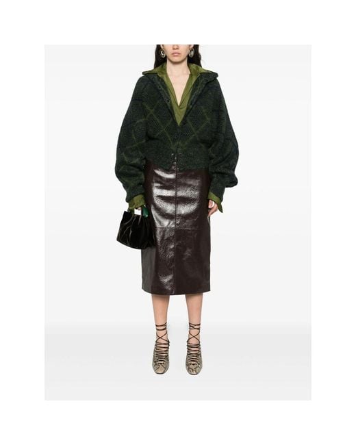 Dries Van Noten Green Tops