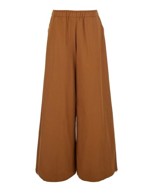 ..,merci Brown Pants Pam010Rust With Side Pockets Trousers