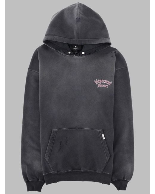 Represent Gray Sweatshirt Duality Cotton Sweatshirts for men