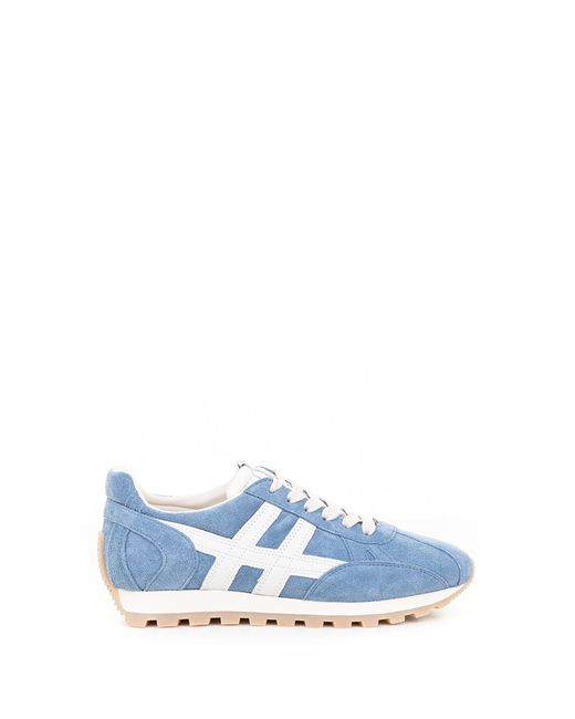 Hogan Blue Sneakers Leather