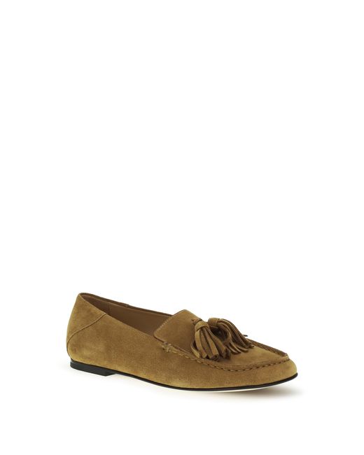 Dear Frances Metallic Loafers Drew Calf Leather