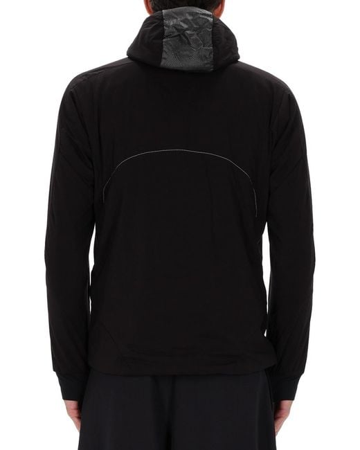 And Wander Black Alpha Air Jacket Polyester for men